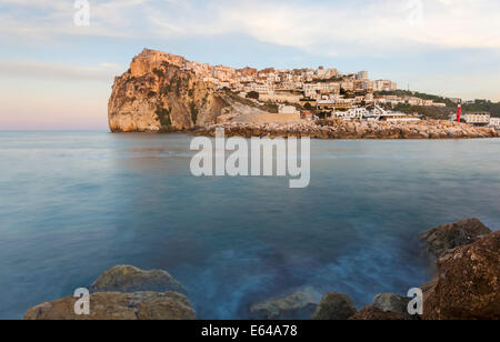 Peschici, Gargano Halbinsel, Apulien, Apulien, Süditalien Stockfoto