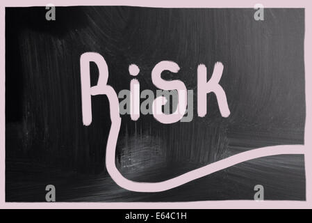 Risk-Konzept Stockfoto