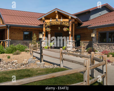 Montana-Club-Lounge-Restaurant und Casino, Great Falls, Montana, USA Stockfoto