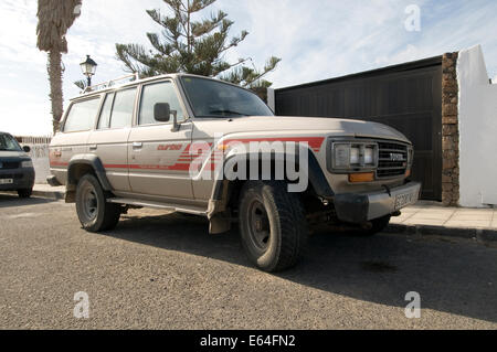 Toyota land Cruiser 4 x 4 4 X 4 japanische off Road Auto Suv SUV Sport Utility vehicle Stockfoto