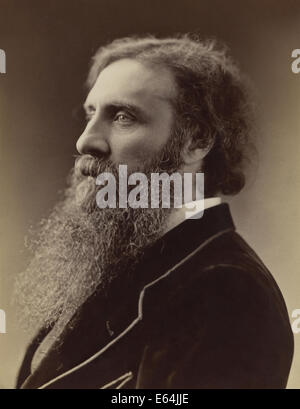 Der schottische Schriftsteller und Minister George MacDonald (1824-1905) war ein bedeutender literarischer Einfluss auf C.S. Lewis, J.R.R. Tolkien, W.H. Auden, G.K. Chesterton und andere. Stockfoto