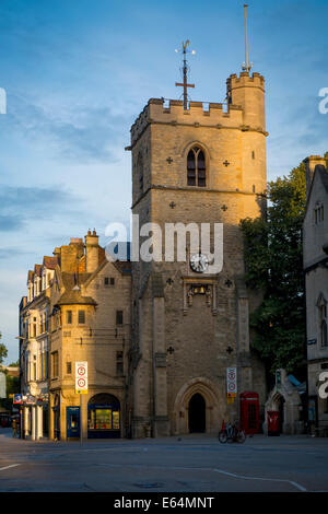 CARFAX Tower - bleibt der 12. Jahrhundert St.-Martins Kirche, Oxford, Oxfordshire, England Stockfoto