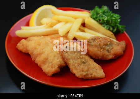 Fish &amp; chips Stockfoto