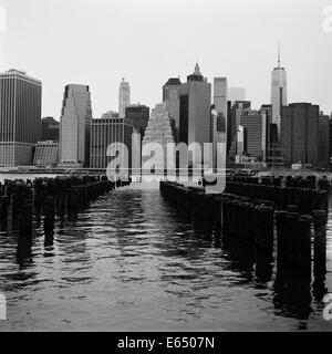 Manhattan am Mittelformat-film Stockfoto