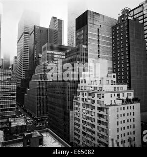 Manhattan am Mittelformat-film Stockfoto