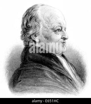 WILLIAM BLAKE (1757-1827) englischen romantischen Maler und Dichter hier über 1807 Stockfoto