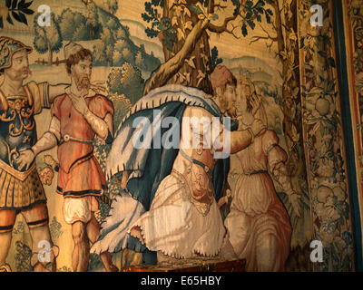 Hardwick Hall, Heimat von Bess of Hardwick Hall, Derbyshire, UK Stockfoto