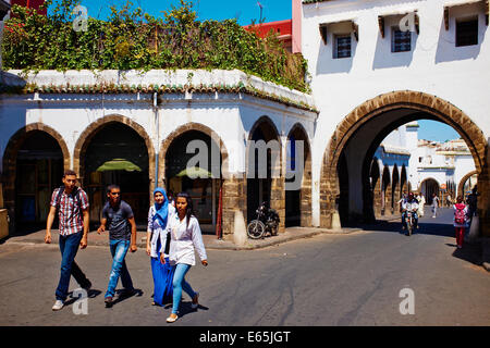 Marokko, Casablanca, das Habous oder die neue Medina, 1918-1955 Stockfoto