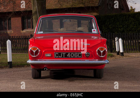 1965 Mk1 Ford Cortina GT 4 Türer Limousine Stockfoto