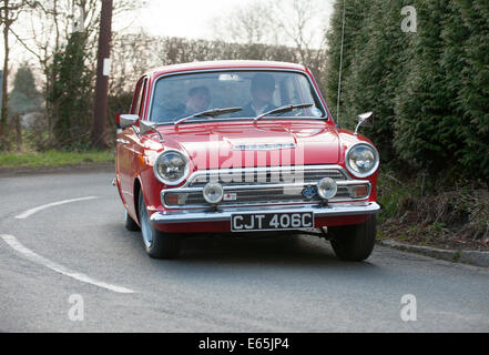 1965 Mk1 Ford Cortina GT 4 Türer Limousine Stockfoto