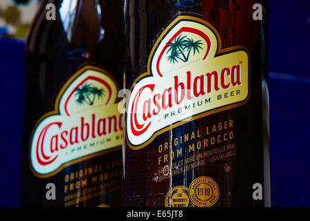 Marokko, Casablanca, Casablanca Bier Stockfoto