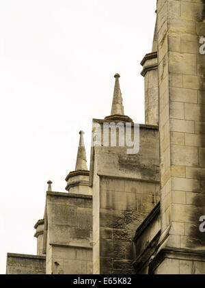 Detaillierte Fotos der St. Pauls Cathedral, von Octagon, Dunedin, Neuseeland Stockfoto