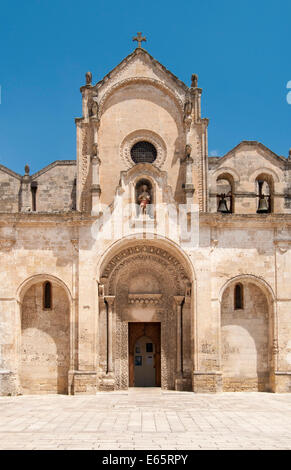 Kirche San Giovanni Battista, Matera, Italien Stockfoto