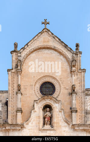 Kirche San Giovanni Battista, Matera, Italien Stockfoto