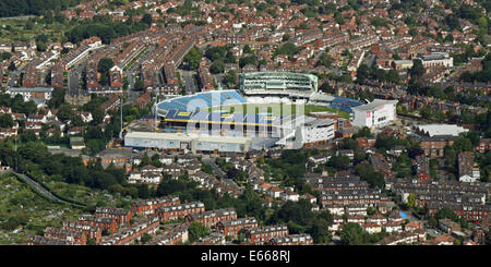 Luftaufnahme von Headingley, Leeds mit seiner Cricket und Rugby Stadien, UK Stockfoto