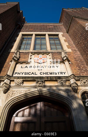 Museum am Cavendish Laboratory, Cambridge, England, UK Stockfoto