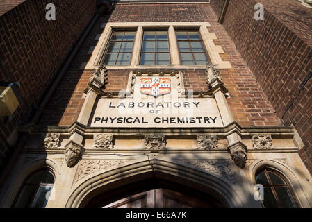 Museum am Cavendish Laboratory, Cambridge, England, UK Stockfoto