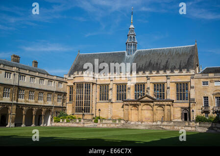 Trinity College, Nevile Gericht, Cambridge, England, Vereinigtes Königreich Stockfoto