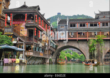 Tuo Jiang Fluss-Kreuzfahrt Stockfoto