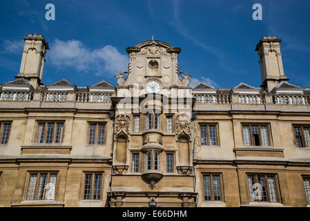 Clare College, Old Court, Cambridge, England, UK Stockfoto