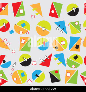 Einfache geometrische Formen Stockfoto