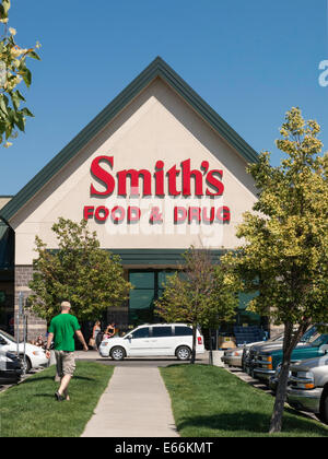 Smiths Food & Drogerie in Great Falls, Montana, USA Stockfoto