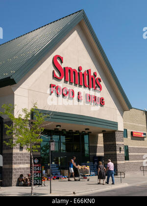 Smiths Food & Drogerie in Great Falls, Montana, USA Stockfoto