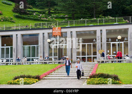 Italien, Veneto, Recoaro Terme, thermae Stockfoto