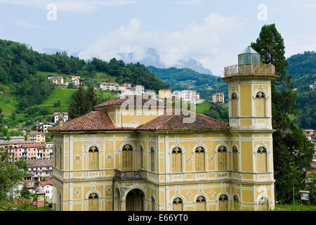 Italien, Veneto, Recoaro Terme, Therme, Villa Tonello Stockfoto