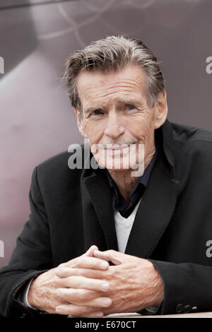 Edinburgh, Schottland. 16. August 2014. William McIlvanney, schottischer Autor an der Edinburgh International Book Festival 2014. Edinburgh, Schottland. Kredit-16. August 2014: GARY DOAK/Alamy Live-Nachrichten Stockfoto