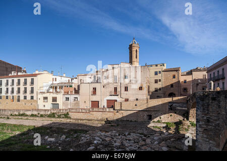 Bisbal D´Empordà, Katalonien, Spanien. Stockfoto