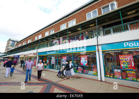 Corporation Straße Corby Northamptonshire UK Stockfoto