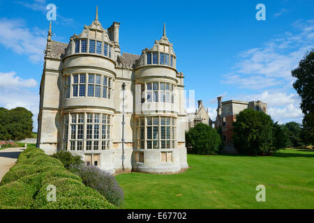 Kirby Hall ein elisabethanisches Land Haus Gretton in der Nähe von Corby Northamptonshire Stockfoto