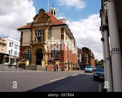 Rathaus von Marlborough, Wiltshire, UK Stockfoto