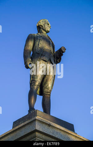 Captain Cook Bronze Statue St Kilda Melbourne Stockfoto