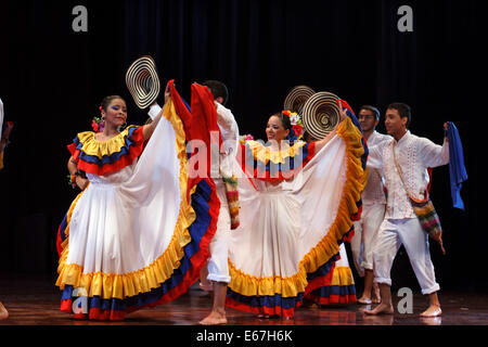 Cumbia Tanz Stockfoto