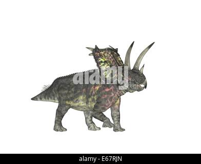 Dinosaurier Pentaceratops / Dinosaurier Pentaceratops Stockfoto