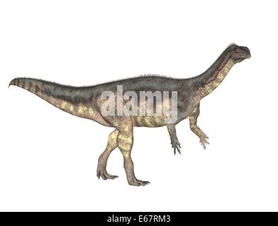 Dinosaurier Plateosaurus / Dinosaurier Plateosaurus Stockfoto