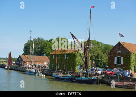 Flusses Alde Snape Maltings Suffolk UK Stockfoto