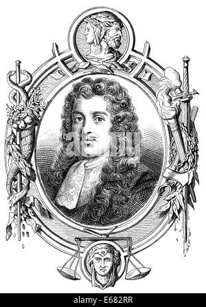 George Savile, 1. Marquess of Halifax, 1633-1695, ein englischer Staatsmann und Schriftsteller, Stockfoto