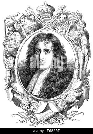 Aubrey de Vere, 20. Earl of Oxford, 1627-1703, als Royalist während des englischen Bürgerkrieges, Stockfoto