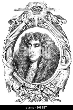 Robert Bruce, 1. Earl von Ailesbury und 2. Earl of Elgin, 1626-1685, ein britischer Politiker, House of Commons, PC, FRS, Stockfoto
