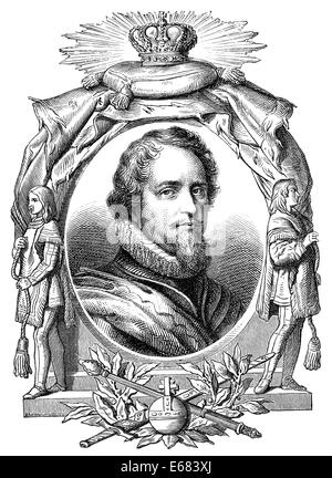 Maurice von Nassau, Prinz von Oranien, 1567-1625, Statthalter von Holland und Seeland, Stockfoto