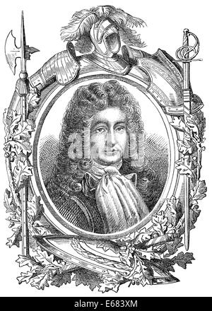 Nicolas Catinat, 1637-1712, ein französischer Feldherr und Marschall von Frankreich, Stockfoto