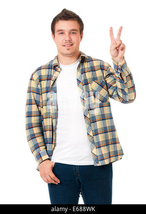Junger Mann Stockfoto