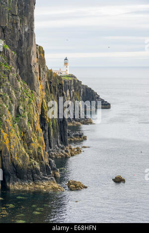 Landschaftlich Point Lighthouse Isle Of Skye, Schottland Stockfoto