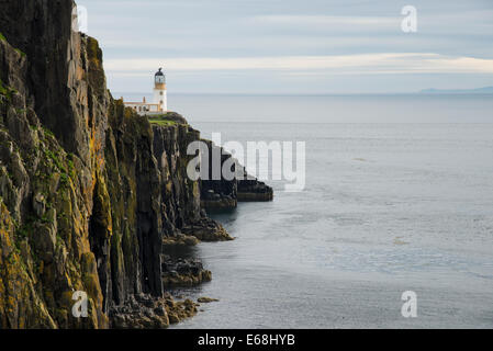Landschaftlich Point Lighthouse Isle Of Skye, Schottland Stockfoto