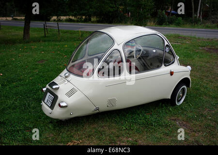 Heinkel Kabine Microcar von 1956 Stockfoto