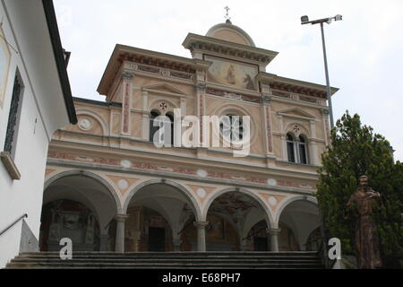 Madonna del Sasso, Cardada und Cimetta, Locarno Stockfoto