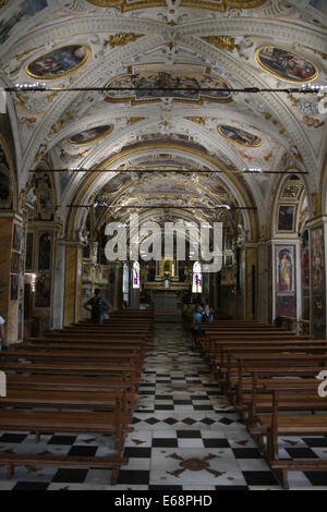 Locarno, Madonna del Sasso, Cardada und Cimetta, Kapelle Stockfoto